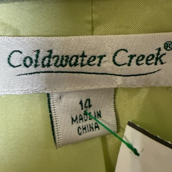 Coldwater Creek size 14 Multicolor Floral Blazer - Picture 2 of 3